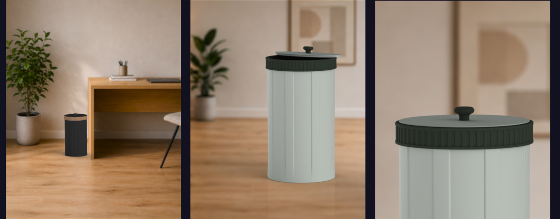 Design-Papierkorb von BUILD:IN:LAYERS